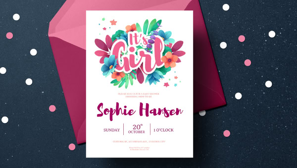 Garden Party Invitations