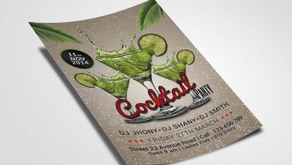 Cocktail Party Flyers