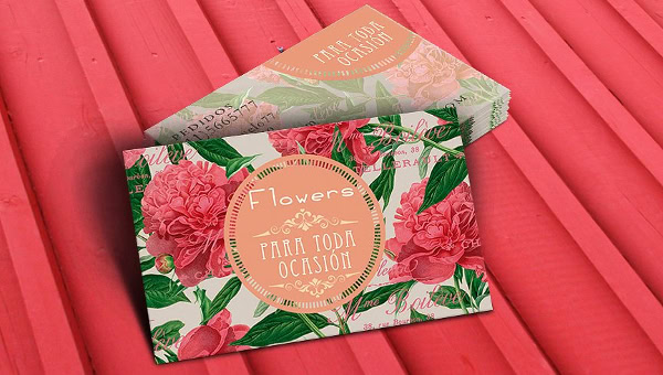Flower Business Card