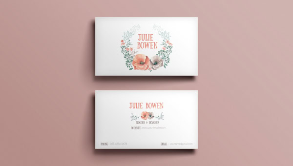 Floral Business Card
