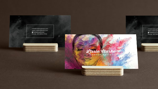 Makeup Artist Business Card