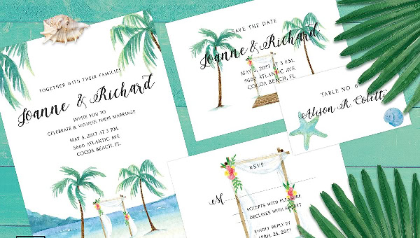 Wedding Greeting Card Templates