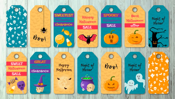 Halloween Label Templates