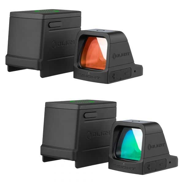 【新品未使用】Olight Osight red dot 3moa BLK OLight Osight 3MOA Reticle Reflex Sight w/ Charging Cover