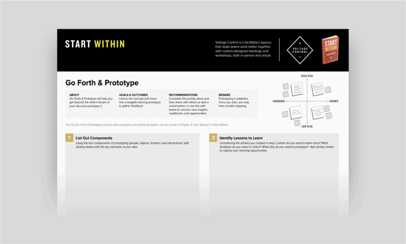 Go Forth & Prototype