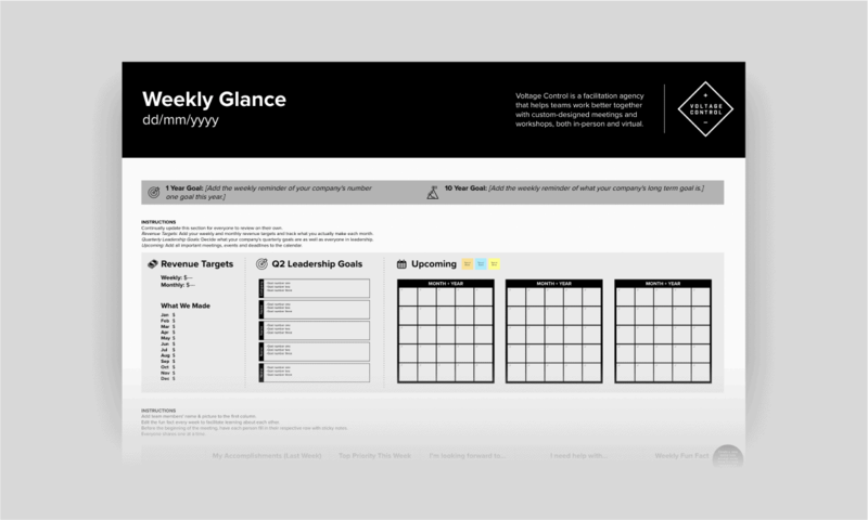 Weekly Glance