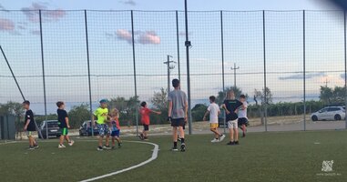 Calcetto - relax dopo una lunga giornata