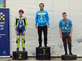 Podio campionato nazionale sloveno