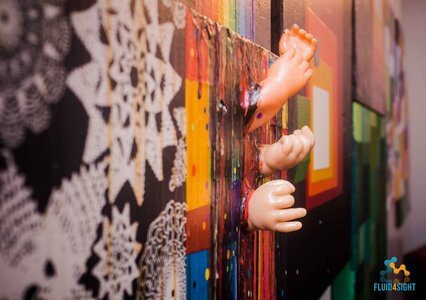 Art on the wall