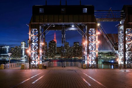 Hunters Point Park in Queens