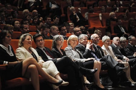 Ruhr Uni Bochum 50 Jahre Veranstaltung Bundespräsident Joachim Gauck und MP Hannelore Kraft