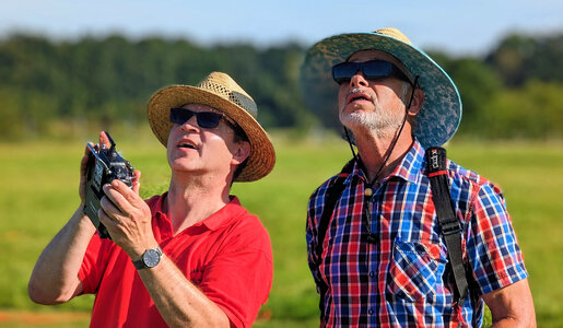 Mario mit Jens-Peter im Gespann