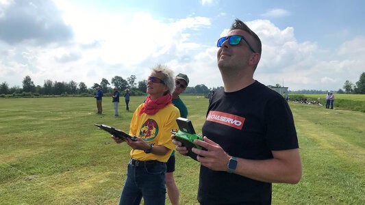Team "Oranje" - Monique, Lyckele und Loet