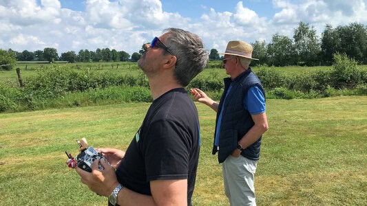 Ralf mit Hans im FlyOff