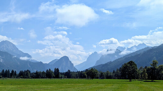 Beeindruckende Bergkulisse
