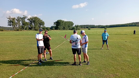 Das "Encanto Team" aus der Slowakei in der Vorbereitung