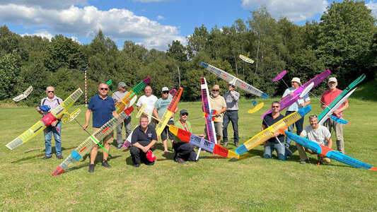 Das kleine Gruppenbild (Foto RC-Network)