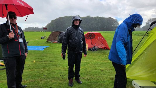 ... und ordentlichen Regengüssen