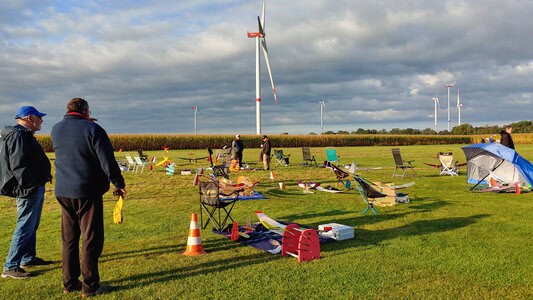 Tag 2 startet mit etwas weniger Wind