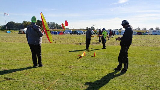 Warten auf den Start