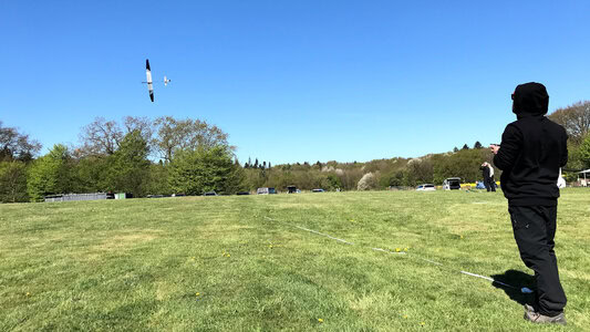 Michael bei einem Delay-Turn