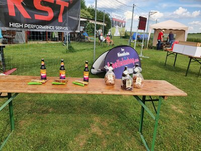 Die "Pokale" warten
