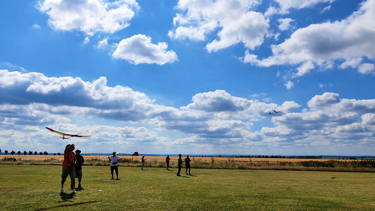 Schönes Wolkenspiel