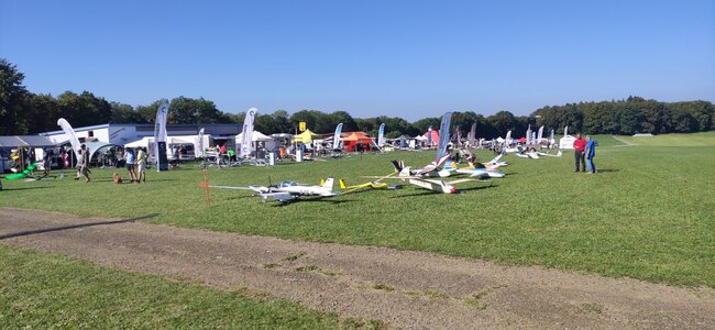Das weitläufige Ausstellungsgelände