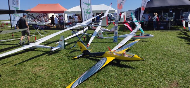 Die GliderExpo, ein Mekka für schöne Großsegler