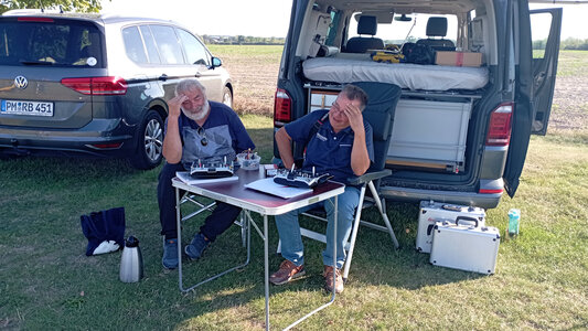 Reinhard und Eberhard, die zwei vom Fernsteuerung-Chaos-Club