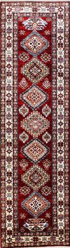 Kazak Exklusiv - Teppich aus Afghanistan ,  Ghazniwolle, Größe: 83x280cm Sonderpreis: € 913,-