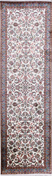 Kashmir-Seide - Teppich aus Kashmir,  Natur-Seide, Größe: 80x272cm Sonderpreis: € 1.595,-