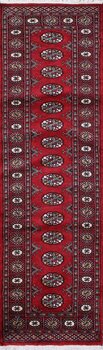 Bochara - Teppich aus Pakistan,  Schurwolle, Größe: 80x275cm Sonderpreis: € 461,-