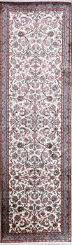 Kashmir-Seide - Teppich aus Kashmir,  Natur-Seide, Größe: 80x272cm Sonderpreis: € 1.595,-
