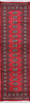 Bochara - Teppich aus Pakistan,  Schurwolle, Größe: 78x256cm Sonderpreis: € 419,-