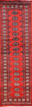 Bochara - Teppich aus Pakistan,  Schurwolle, Größe: 83x299cm Sonderpreis: € 520,-