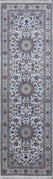 Nain - Teppich aus Indien,  Schafwolle/Seide, Größe: 85x245cm Sonderpreis: € 818,-