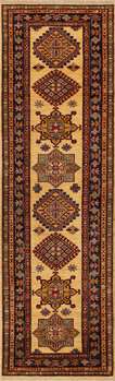 Kazak Exklusiv - Teppich aus Afghanistan ,  Ghazniwolle, Größe: 80x265cm Sonderpreis: € 833,-