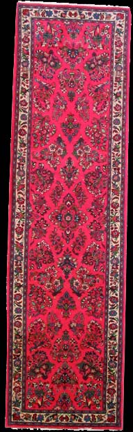 Sarough - Teppich aus Orient,  Schurwolle, Größe: 85x306cm Sonderpreis: € 586,-