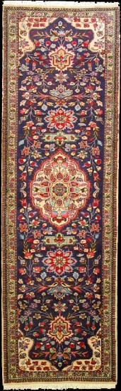 Täbris-Tabatabai - Teppich aus Orient,  Schurwolle, Größe: 83x268cm Sonderpreis: € 362,-