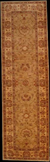 Ziegler-Chobi - Teppich aus Afghanistan ,  Ghazniwolle, Größe: 84x283cm Sonderpreis: € 785,-