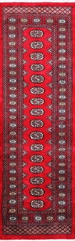 Bochara - Teppich aus Pakistan,  Schurwolle, Größe: 80x247cm Sonderpreis: € 414,-
