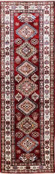 Kazak Exklusiv - Teppich aus Afghanistan ,  Ghazniwolle, Größe: 86x278cm Sonderpreis: € 939,-