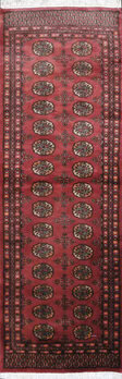 Bochara - Teppich aus Pakistan,  Schurwolle, Größe: 78x229cm Sonderpreis: € 375,-