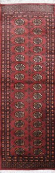 Bochara - Teppich aus Pakistan,  Schurwolle, Größe: 78x229cm Sonderpreis: € 375,-