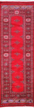 Bochara - Teppich aus Pakistan,  Schurwolle, Größe: 79x251cm Sonderpreis: € 416,-
