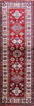 Kazak Exklusiv - Teppich aus Afghanistan ,  Ghazniwolle, Größe: 63x189cm Sonderpreis: € 468,-