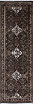 Ghom - Teppich aus Indien,  Neuseelandwolle, Größe: 81x247cm Sonderpreis: € 786,-