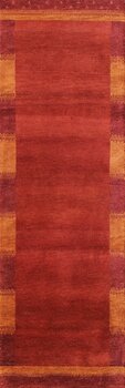 Gabbeh-Jumbo - Teppich aus Indien,  Schurwolle, Größe: 79x250cm Sonderpreis: € 259,-