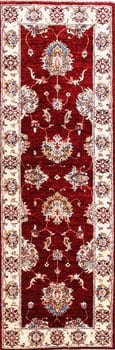 Ziegler-Chobi - Teppich aus Afghanistan ,  Ghazniwolle, Größe: 61x182cm Sonderpreis: € 436,-